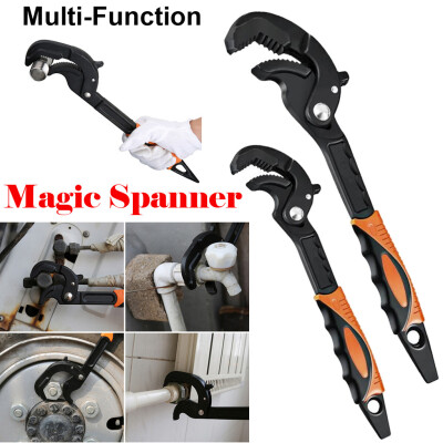 

〖Follure〗2PC Adjustable Magic Wrench Multi-Function Spanner Universal Wrench Pipe Tool