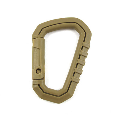 

D-Ring Camp Snap Clip Hook Buckle Keychain Hiking Climbing Carabiner