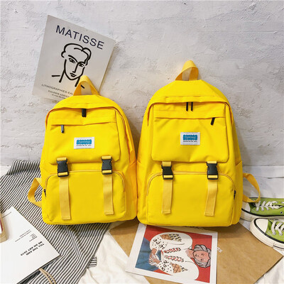 

Womens backpack in Korean version of the ancient schoolbag style female high school students shoulder bag female campus fashion b