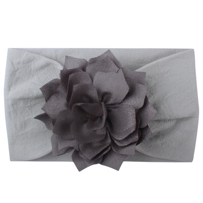 

SUNSIOM Soft Baby Girls Kids Toddler Bow Hairband Headband Turban Big Flower Head-Wrap