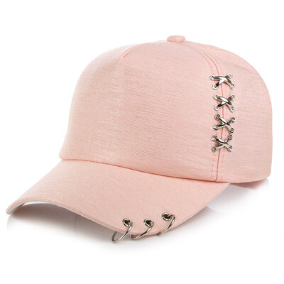 

Fashion Hat Cap Women Men Baseball Golf Ball Sport Casual Sun Cap WIth Rings