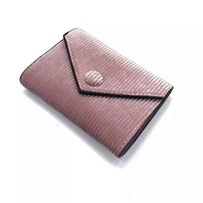 

Corduroy Credit Card Holder Fashionable Elegant Solid Color ID Business Card Case Purse Wallet For Men Women – 20 Slots