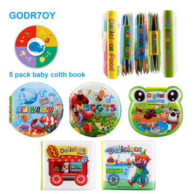 

Tailored Cloth Non-Toxic Book Soft Books Squeak Rattle Feel Activity Educational Toy