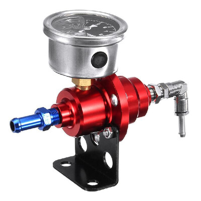 

Adjustable Car Auto Fuel Pressure Regulator with kPa Oil Gauge Kit RD Exquisite