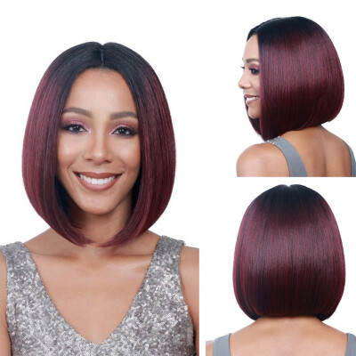 

〖Follure〗Women Fashion Lady Gradient BoBo Short Straight Hair Cosplay Party Wig