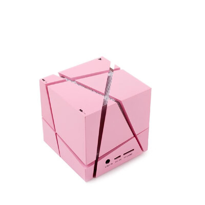 

Mini Unique Design Rubiks Cube Shape Speaker BT Portable Stereo Stylish Decoration Sound Box