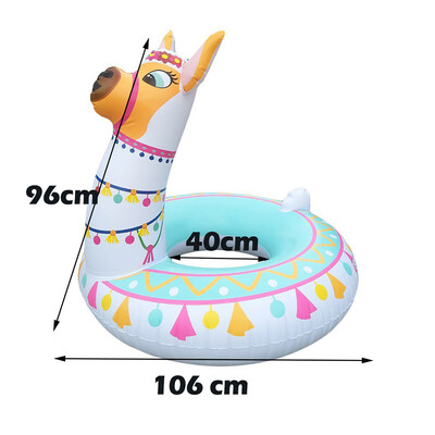 

Tailored Pool Float Ride On Party Alpaca Inflatable Swimming Ring Water Supplies Toys