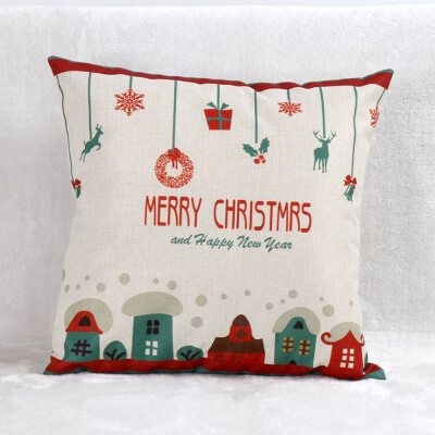 

Tailored Vintage Christmas Santa Claus Sofa Bed Home Decor Pillow Case Cushion Cover