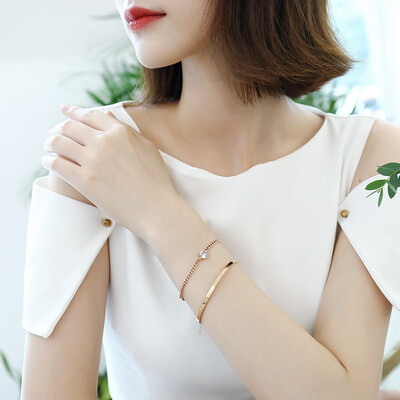 

Alice in Wonderland Bracelet Niche Design Bracelet Female Korean Girl Heart Moonlight Forest Bracelet