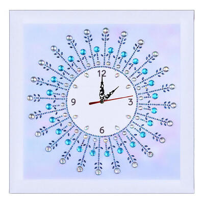 

DIY Special Shaped Diamond Painting Sun Flower Wall Clock Craft Home Decor
