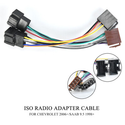 

12-006 ISO Radio Wiring Harness Adaptor connector For CHEVROLET 2006-2011 select models For OPEL GT 2007