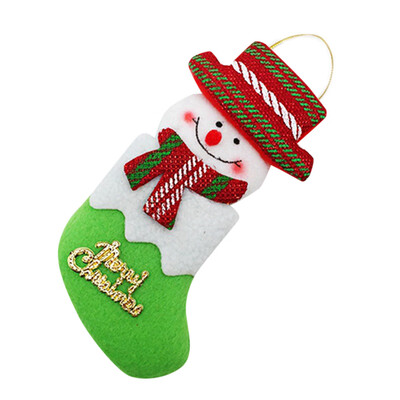 

〖Follure〗1PC Christmas Small Socks Ornament Hanging Pendant Embellishment Decoration