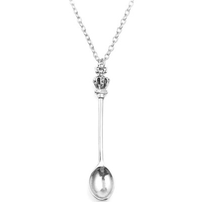 

Mini Tea Spoon Necklace Jewelry Gift for Women
