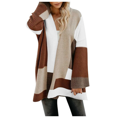 

Toponeto Women Ladies Winter long Sleeve Casual Loose Knitted Sweater Jumper Coat Tops