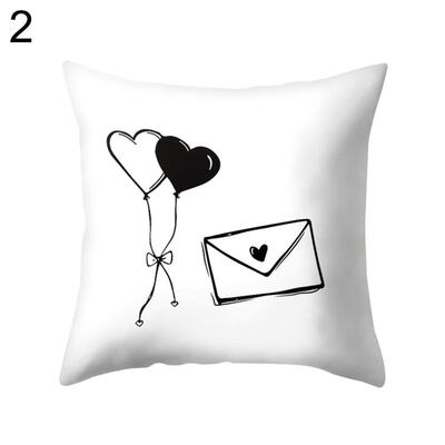 

Flower Leaf Tree Pineapple Love Pillow Case Cushion Cover Sofa Bed Car Decor