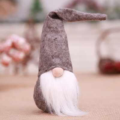 

1pc Cute Desktop Decoration Beard Old Man Doll Pendant Christmas Ornaments New