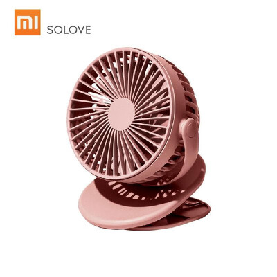 

Xiaomi SOLOVE Clip Fan F3 USB Mini Fan Flexible 360 Degree Rotation 3 Sppeeds Adjustable Handy Small Table Desk Desktop Cooling US