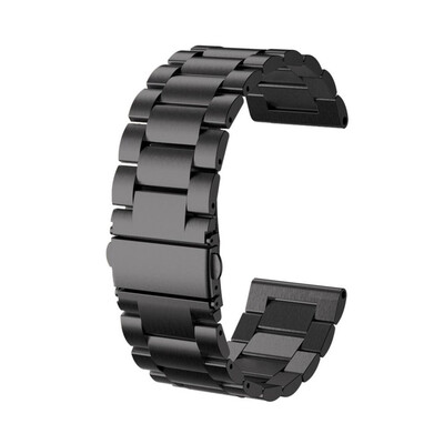 

〖Follure〗Stainless Steel Watch Bracelet Band Strap For Garmin Fenix 5x GPS Watch BK