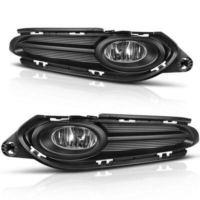 

for 2016- Honda HRV HR-V Clear Lens Fog Lights Front Bumper LampsWiringSwitch
