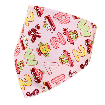 

Baby Bibs Boy Girl Cartoon Animals Water Absorb Bib Burp Cloth Triangle Soft Velvet Baby Saliva Towel Accessories