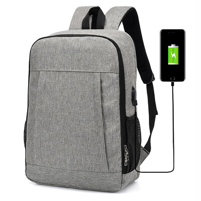 

Laptop bag business travel USB charging bag Waterproof backpack shoulder bag male