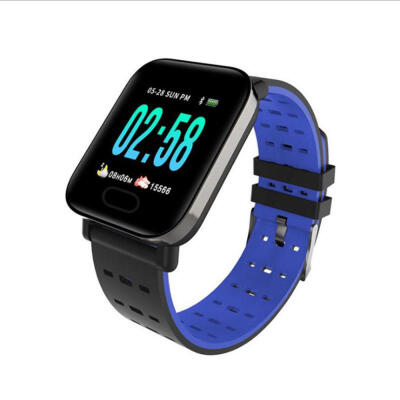 

A6 IP67 Waterproof Bluetooth Smartband Blood Pressure Oxygen Monitor Fitness Tracker Sports Wristband