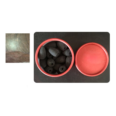 

Siaonvr 25pcs Smoke Tower Cones Bullet Backflow Incense Hollow Cone