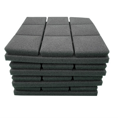 

Gobestart 4Pcs Acoustic Foam Panel Sound Stop Absorption Sponge Studio KTV Soundproof