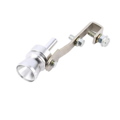 

Turbo Sound Whistle Exhaust Pipe Tailpipe Blow-off Valve Aluminum Silver 115×35cm