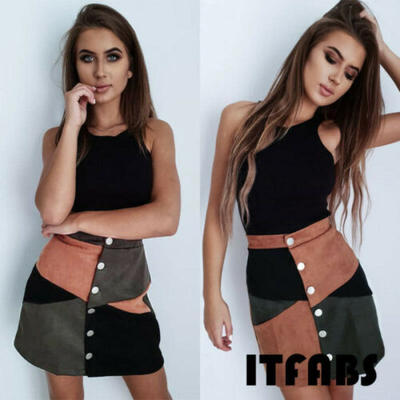 

Elastic Pleated Skirt High Waist Bodycon Skirts Mini Skirt A-Line Mini Skirt