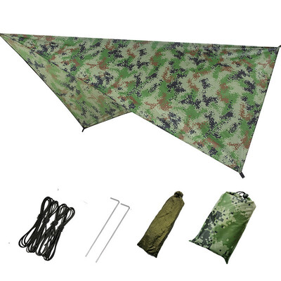

Portable Outdoor Garden Hammock Tents Waterproof Beach Picnic Pad Summer Sunshade 290290cm Large Light Awning Hamak For 2-3 Peopl