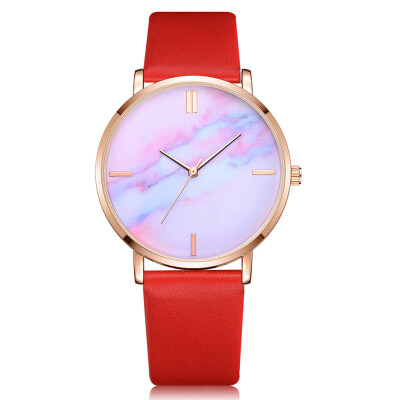 

Lvpai Brand Women Watches Luxury Leather Strip Marble Dial Dress Wristwatch Ladies Gift Quartz Clock Relogio feminino