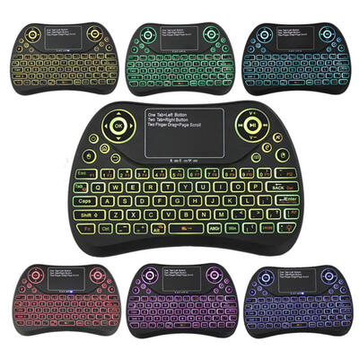 

Mini 24G Wireless Keyboard Air Mouse Backlight Remote Control w Touchpad