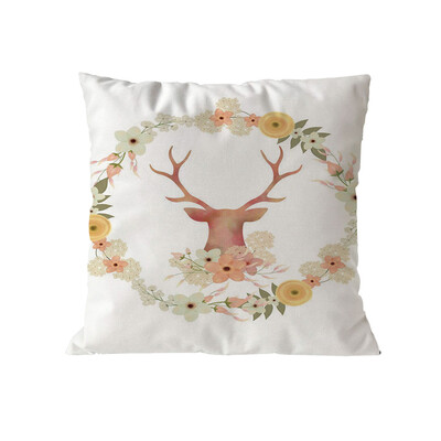 

Tailored Merry Christmas Pillow Cases Soft Sofa Cushion Cover Home Decor Pillow Core