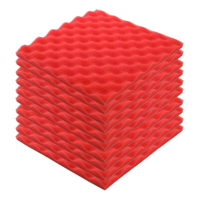 

Recording Studio Soundproof Wedge Foam Video Room Sound Noise Insulation Sponge Wall Deadening