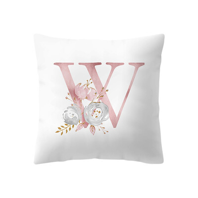 

JPGIF 45x45 cm Kinder Zimmer Dekoration Brief Kissen Englisch Alphabet pillowcases