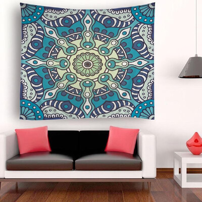 

Tapestry Wall Hanging Mandala Tapestries Wall Decorations Tapestry for Bedroom Living Room Dorm 512"X591"