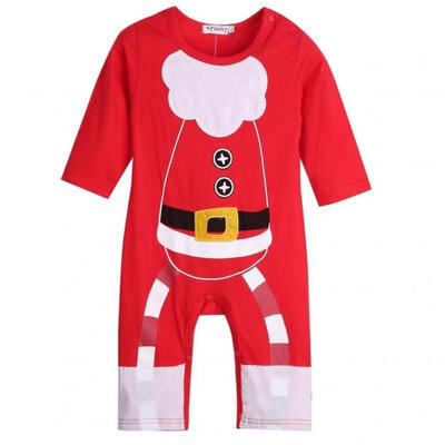 

Christmas Baby Boy Girl Kids Xmas Romper Bodysuit one-pieces Jumpsuit Outfits 3-24month