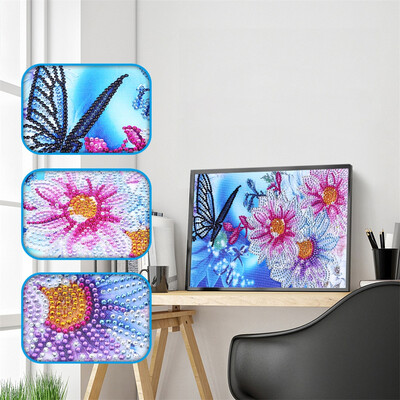 

Siaonvr Full Drill Special Shaped Diamond Painting DIY 5D Drill Cross Stitch Kits Crysta