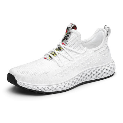 

Sports shoes mens shoes trend light breathable running shoes simple casual wild single shoes