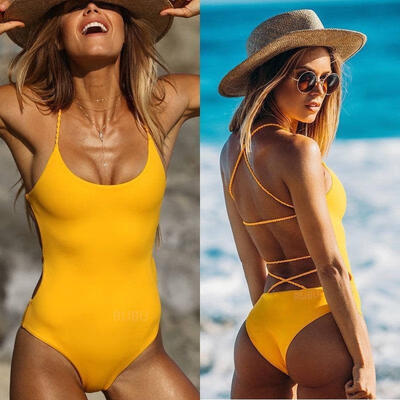 

Women Sexy Monokini Suit Swimwear Bathing One Piece Beach Bikini Up Beachwear