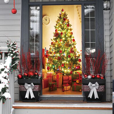 

Tailored Christmas Tree Door Cover Holiday Covers Decoration 30-Inch By 65-Feet