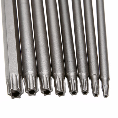 

8pcs Security Torx Bit Set T8T10T15T20T25T27T30T40 Screwdriver Bits