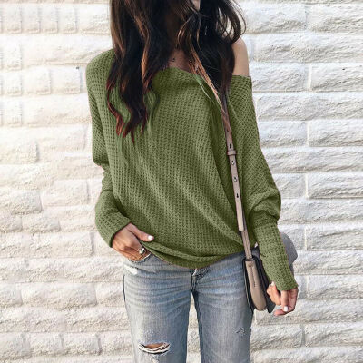 

Women Long Sleeve Loose Baggy Blouse Shirt Ladies Autumn Tunic Tops Size 6-16