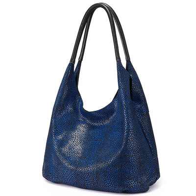 

REALER genuine leather shoulder bag designer handbags women bags fashion Hobo bag ladies bags large capacity female