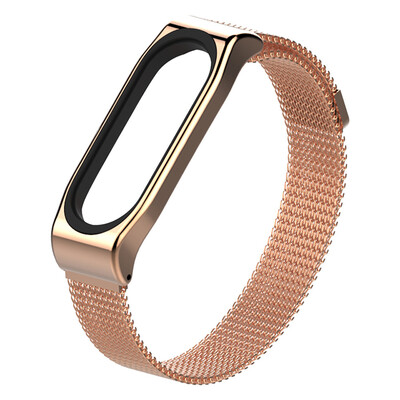 

〖Follure〗Magnetic Stainless Steel Watchband Replacement Bracelet Strap For Xiao Mi Band 3