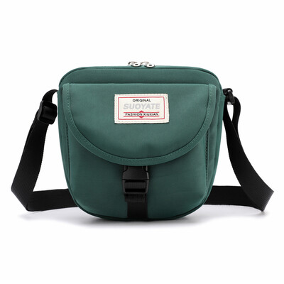 

Canvas bag woman slanted Internet celebrity bag single shoulder bag nylon Oxford cloth bag 100 times mini sports bag