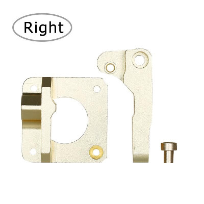 

MK8 Remote Extruder 3D Printer Parts Aluminum Alloy Block Bowden Extruder 175mm Filament Reprap Extrusion For CR10 CR-10 Gold Ri