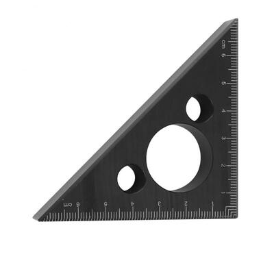 

Greensen Thickened 45 Degree Aluminum Alloy Triangular Angle Ruler Woodworking Measuring Tool