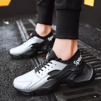 

Mens shoes sports shoes white shoes breathable street cake thick-soled old shoes